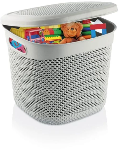 Καλαθάκι Διαφόρων Χρήσεων Με Καπάκι 32x30x28cm Viosarp - 5206753026716