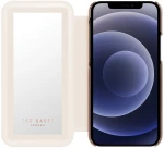 Flowers Folio Θήκη Κινητού για iPhone 13 Cream Rose Gold