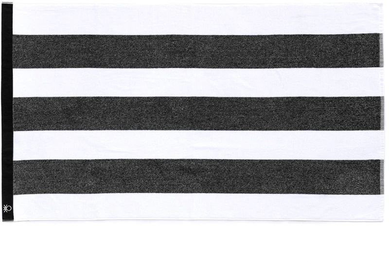 Black & White Πετσέτα Θαλάσσης Βαμβακερή