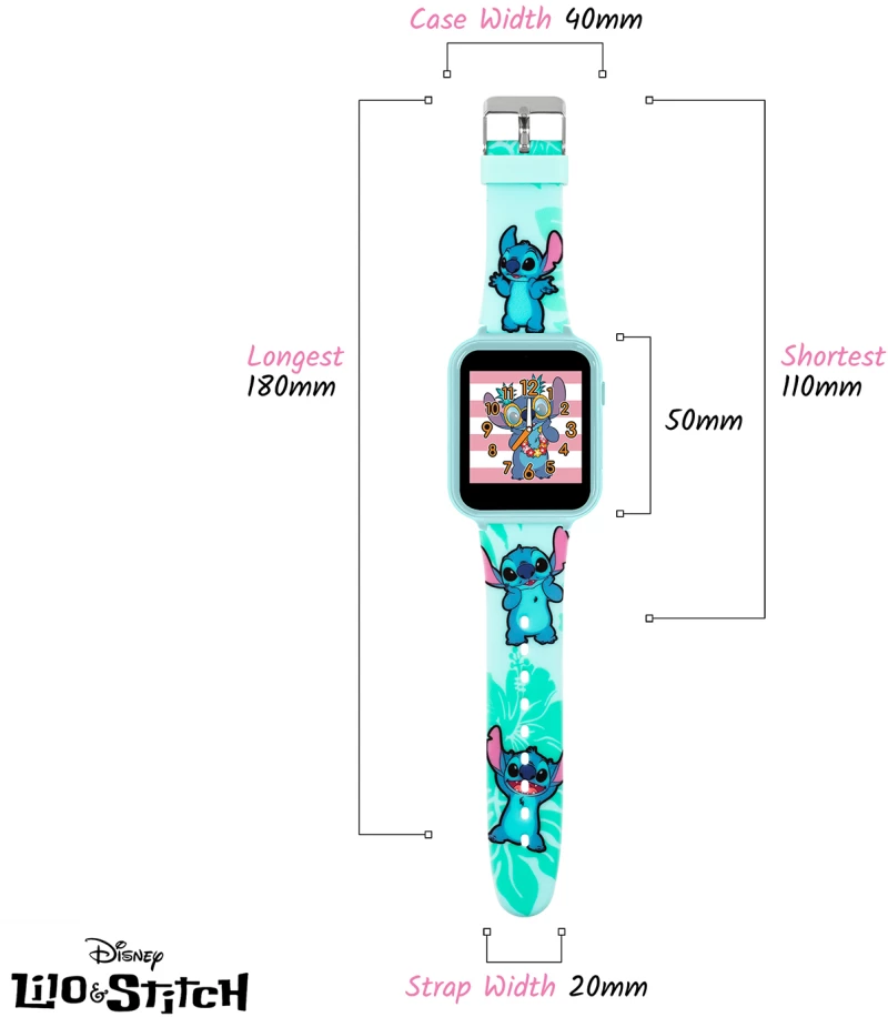 Lilo & Stitch Kids Smart Watch