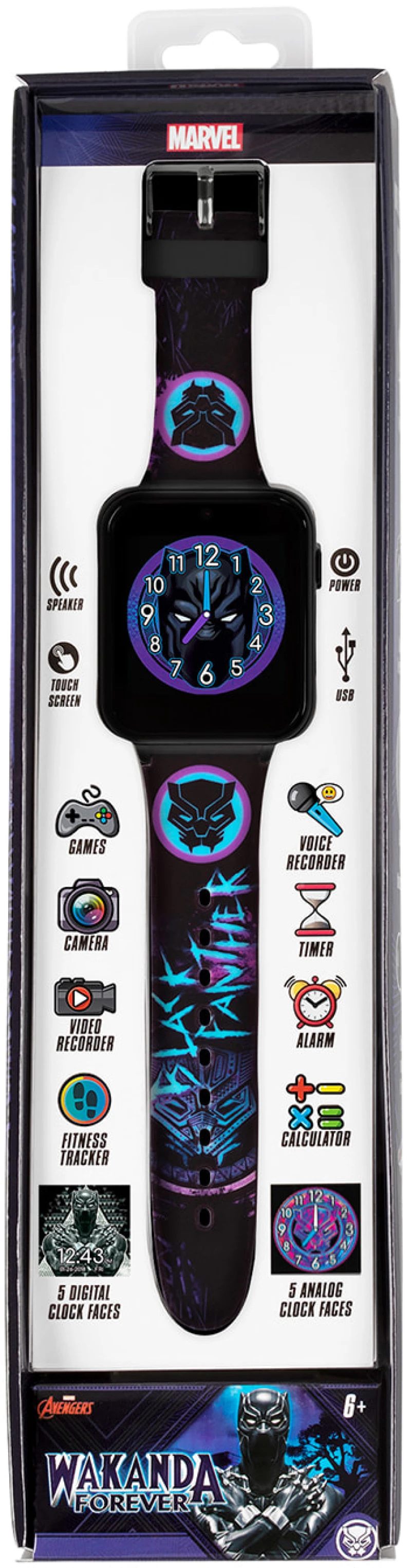 Black Panther Kids Smart Watch