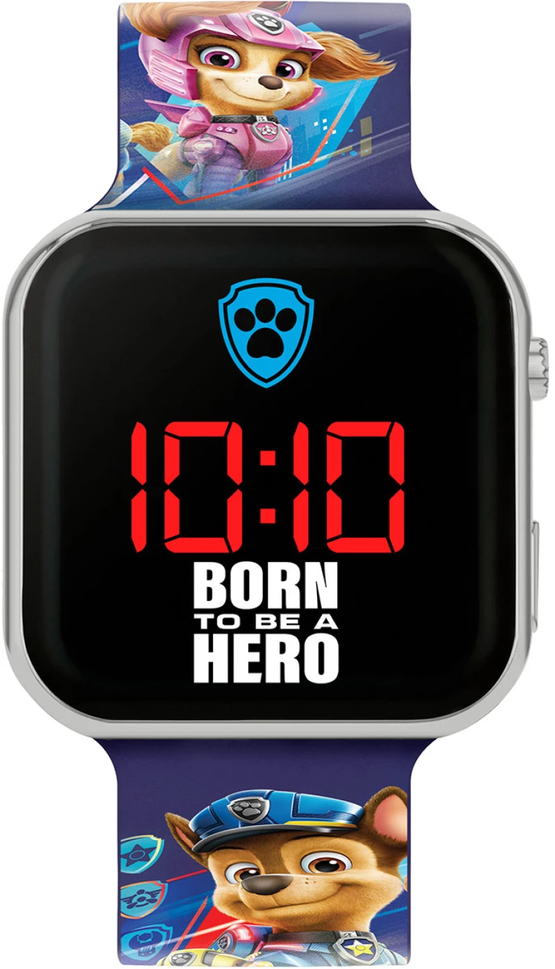 Led Ρολόι Paw Patrol Purple