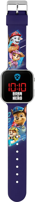 Led Ρολόι Paw Patrol Purple