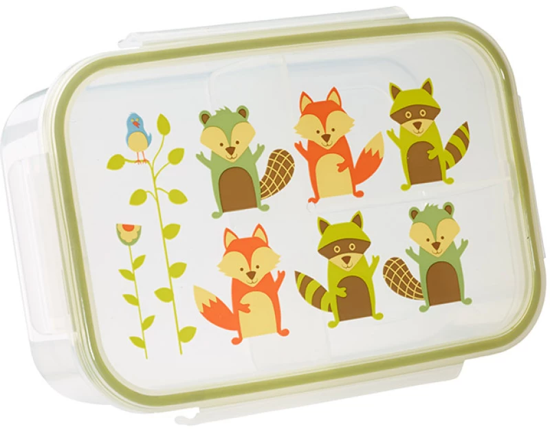 Δοχείο Φαγητού What Did The Fox Eat Bento Lunch Box - Green