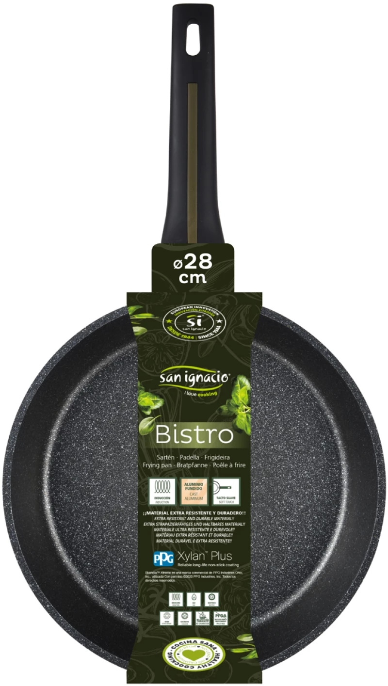 Bistro Αντικολλητικό Τηγάνι Αλουμινίου 28x6.5cm