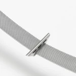 Techsuit - Watchband (W034) - Apple Watch 1 / 2 / 3 / 4 / 5 / 6 / 7 / 8 / SE (38mm / 40 mm / 41 mm) - Silver