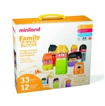 Miniland Education - Super Blocks Τουβλάκια Family Diversity 32τμχ