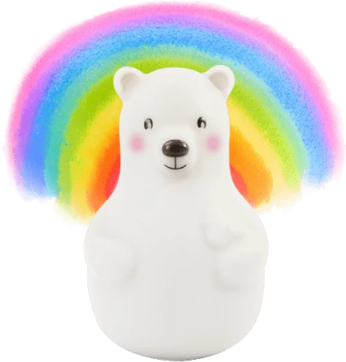 Pabobo Φωτάκι Νυκτός Lumicolor Bear
