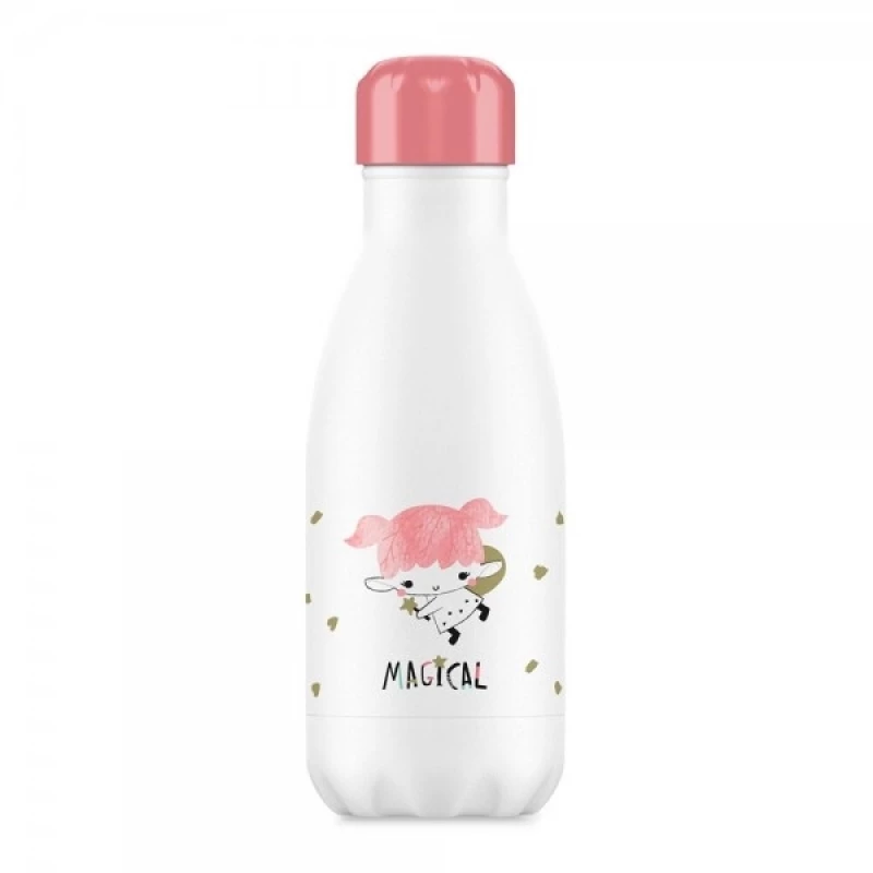 Miniland Ανοξείδωτος θερμός Υγρών Kid Bottle Fairy 270ml.