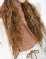 Energiers Μπλούζα Crop top, Κάμελ
