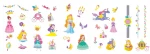 Avenir - Nail Stickers & Tattoos Princess