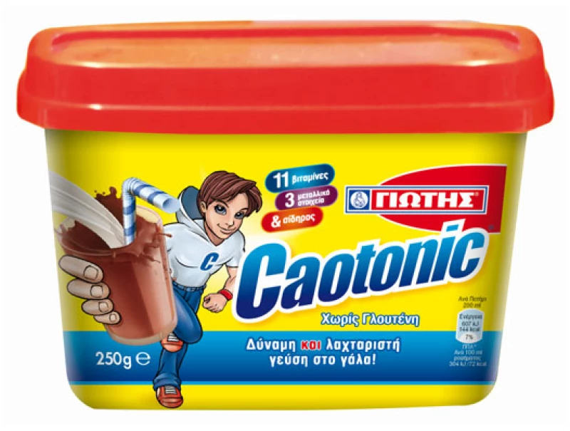 Caotonic Γιώτης ρόφημα στιγμής με κακάο 250g