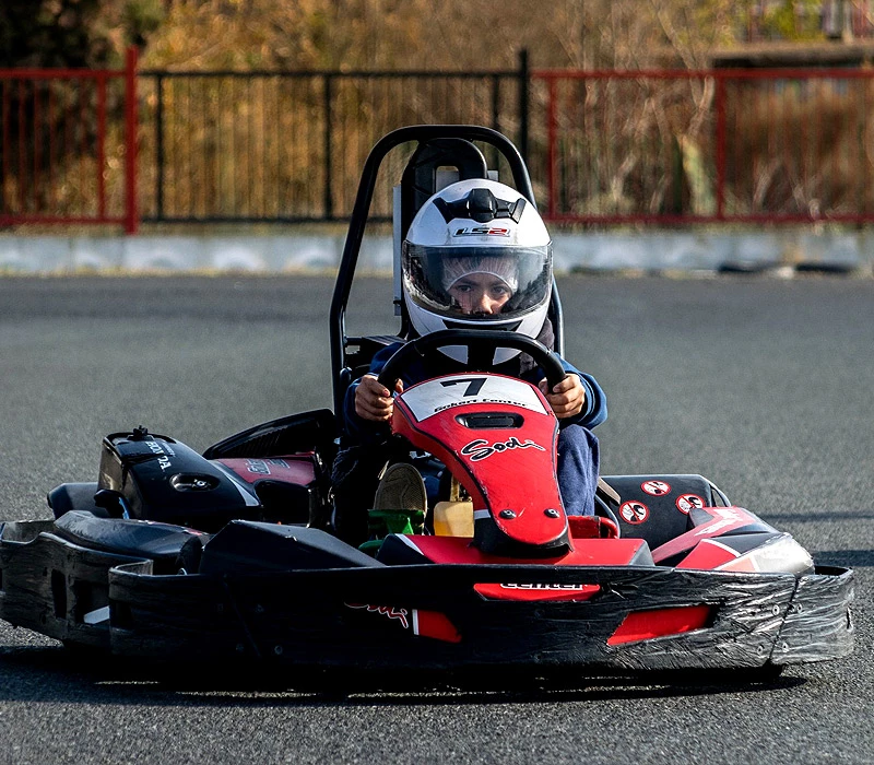 10' οδήγηση Kart LR5 160cc για 3 παιδιά από 5 έως 13 ετών