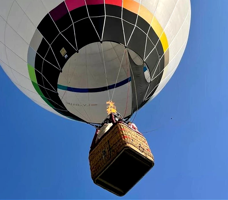 Βόλτα με Αερόστατο, με γεύμα & σαμπάνια, 7 άτομα σε group!