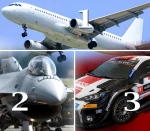 3 εμπειρίες για 2 άτομα: 30' Airbus320 +30' F16 +15' WRC