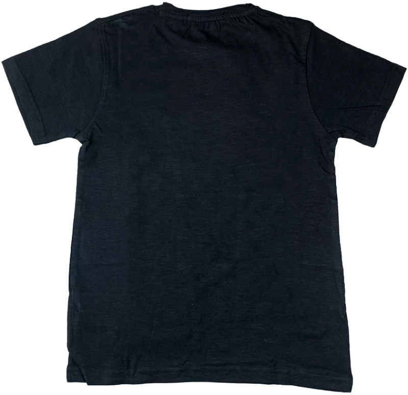 Μπλούζα κοντομάνικη "Pocket" μαύρη (Μαύρο)