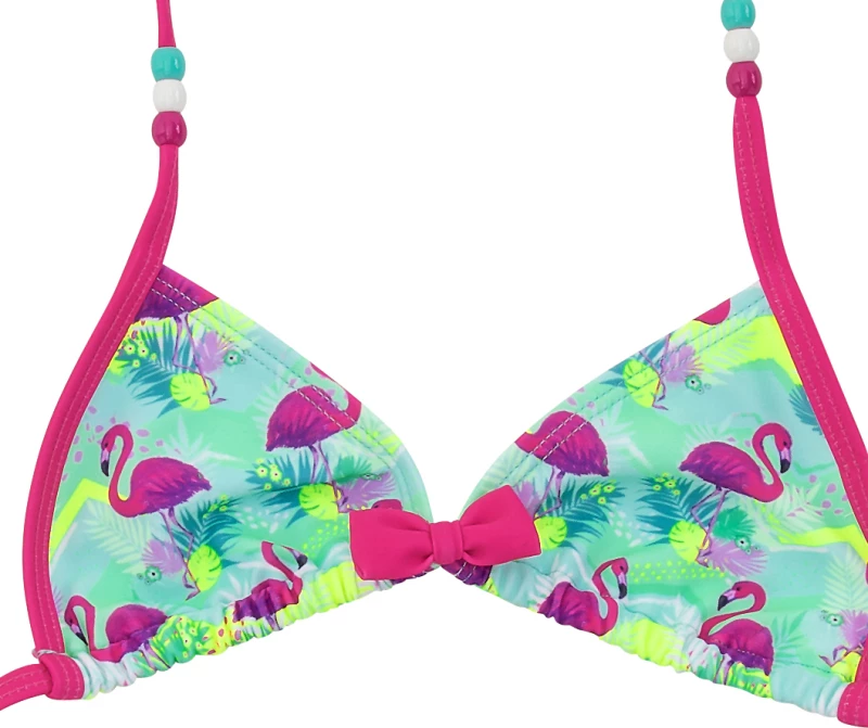Μπικίνι "Flamingos" φούξια (Φούξια)