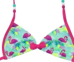 Μπικίνι "Flamingos" φούξια (Φούξια)