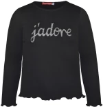 Μπλούζα "Jadore" μαύρη (Μαύρο)