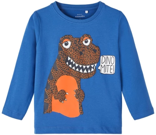 Μπλούζα "Dino Mite" μπλε (Μπλε)