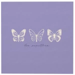 Πυτζάμα "Butterflies" λιλά (Λιλά)