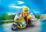 Διασώστης Με Μοτοσικλέτα 71205 Playmobil