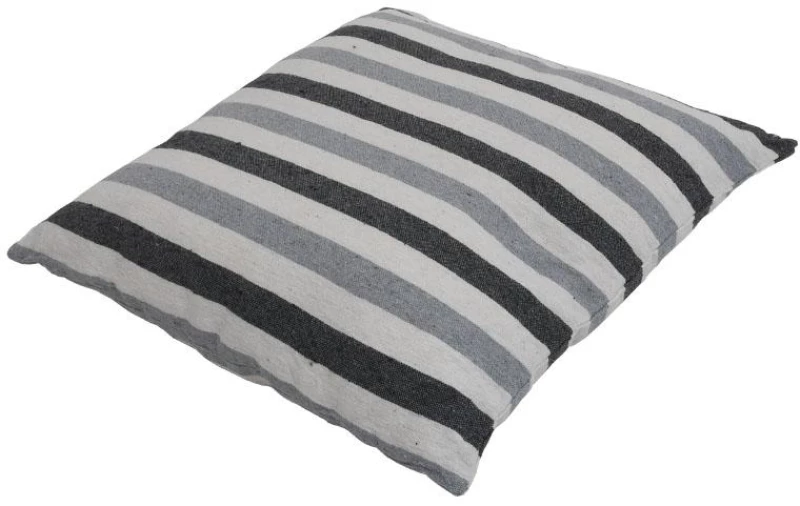 Μαξιλάρι Διακοσμητικό Multi Stripe Γκρι Χρώμα 40x40x8εκ Fylliana