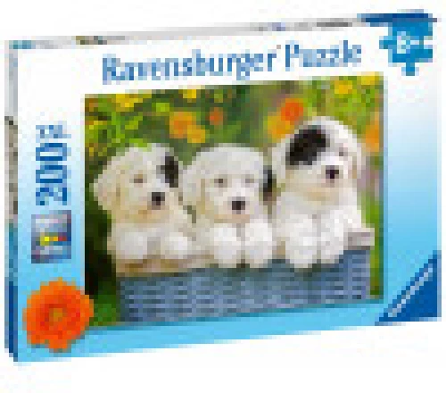 Παζλ 200XXLΤμχ Κουτάβια Ravensburger
