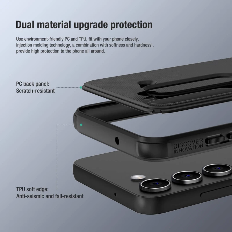 NILLKIN θήκη Super Frosted Shield Pro για Samsung S23  μαύρο