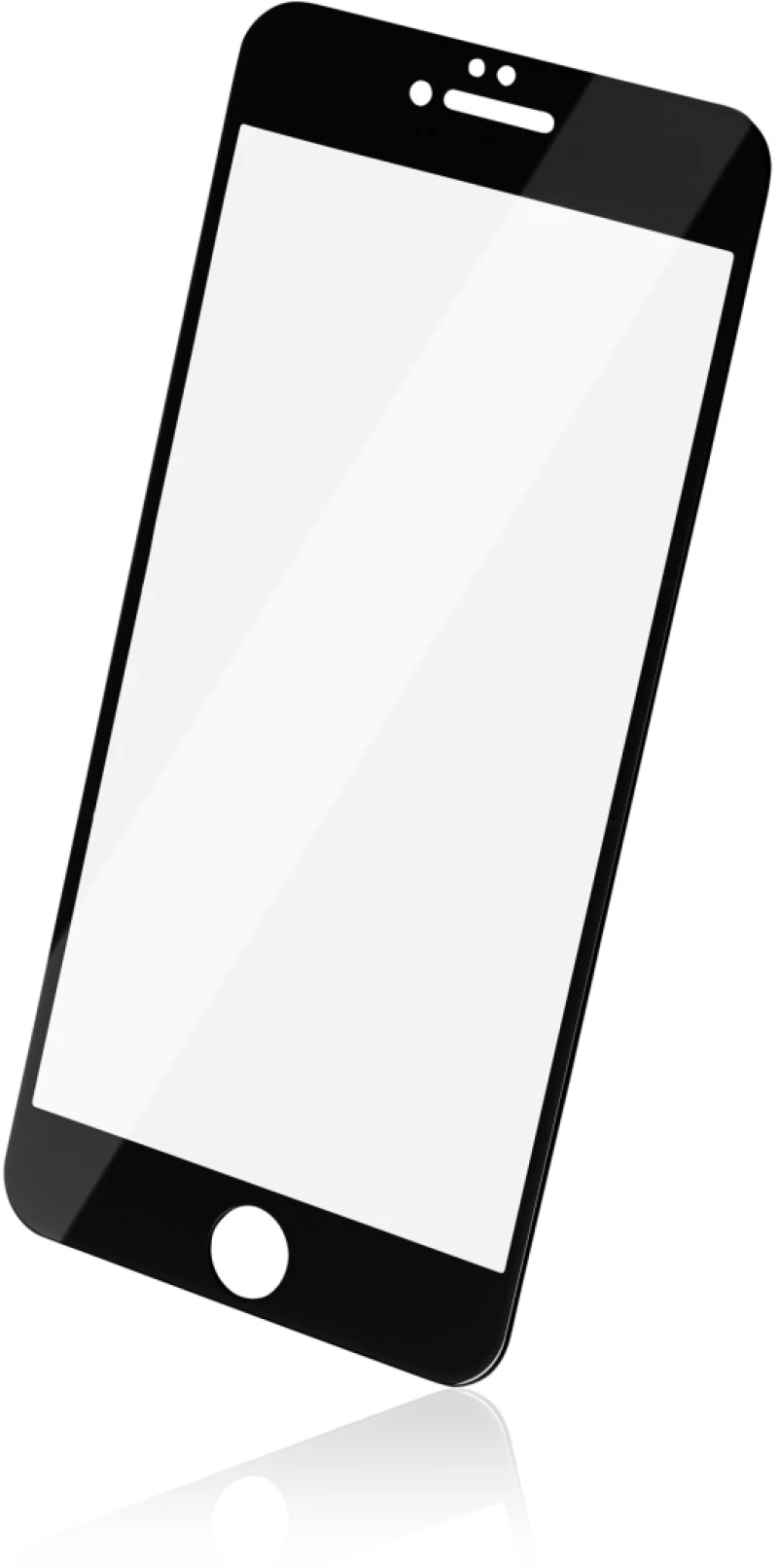 Naxius Top Tempered Glass Anti-Static 9H iPhone 6 Plus / 6s Plus Full Screen 6D Black Naxius