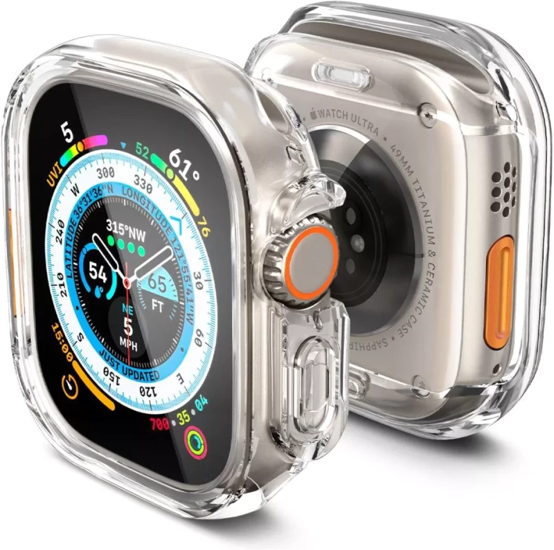 Θήκη Spigen Ultra Hybrid Clear-Apple Watch Ultra 49mm (ACS05459)