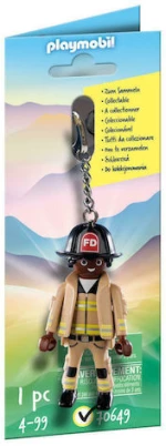 Playmobil Μπρελόκ Πυροσβέστης 70649