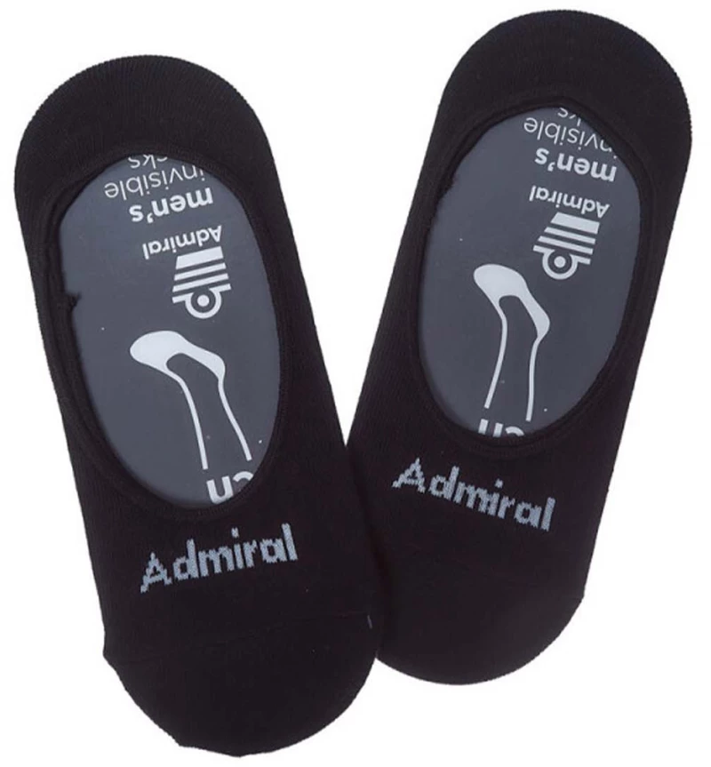 ΑΝΔΡΙΚΗ ΚΑΛΤΣΑ INVISIBLE ADMIRAL 622 2921900007 - ΠΑΚΕΤΟ 2 ΤΜΧ - ΜΑΥΡΟ