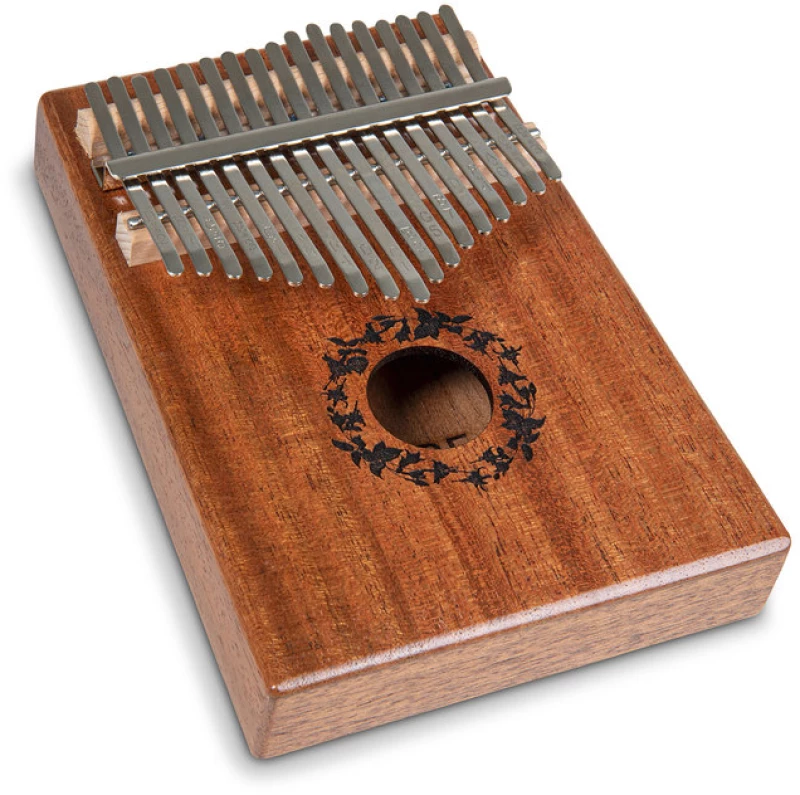 Gewa Kalimba Hollow Mahogany - Leaves, 17 notes