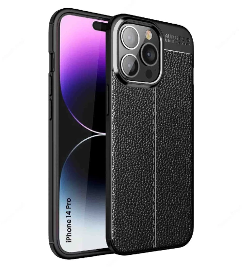 Θήκη Ancus AutoFocus Shock Proof για Apple iPhone 14 Pro Μαύρο