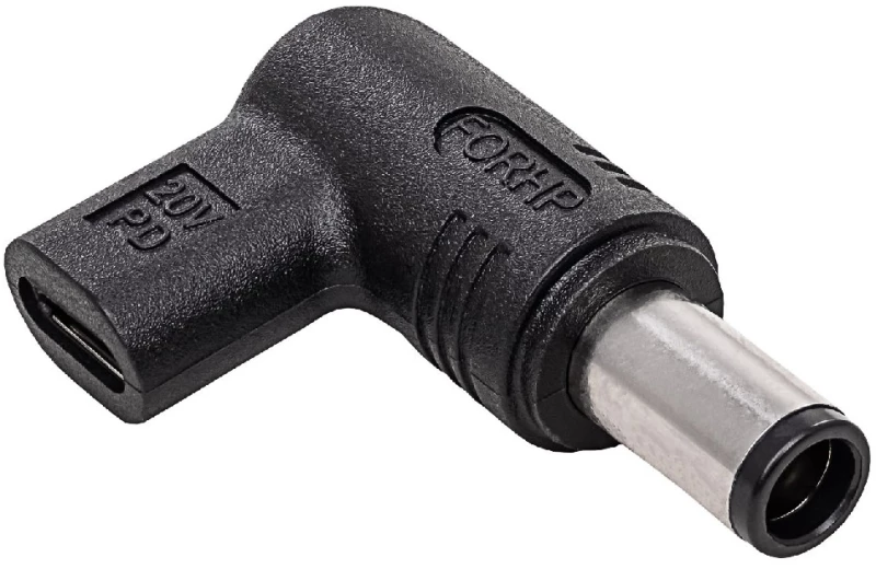 Αντάπτορας Φόρτισης Universal για Notebook Akyga AK-ND-C07 USB-C / 7.4 x 5.0mm + pin HP