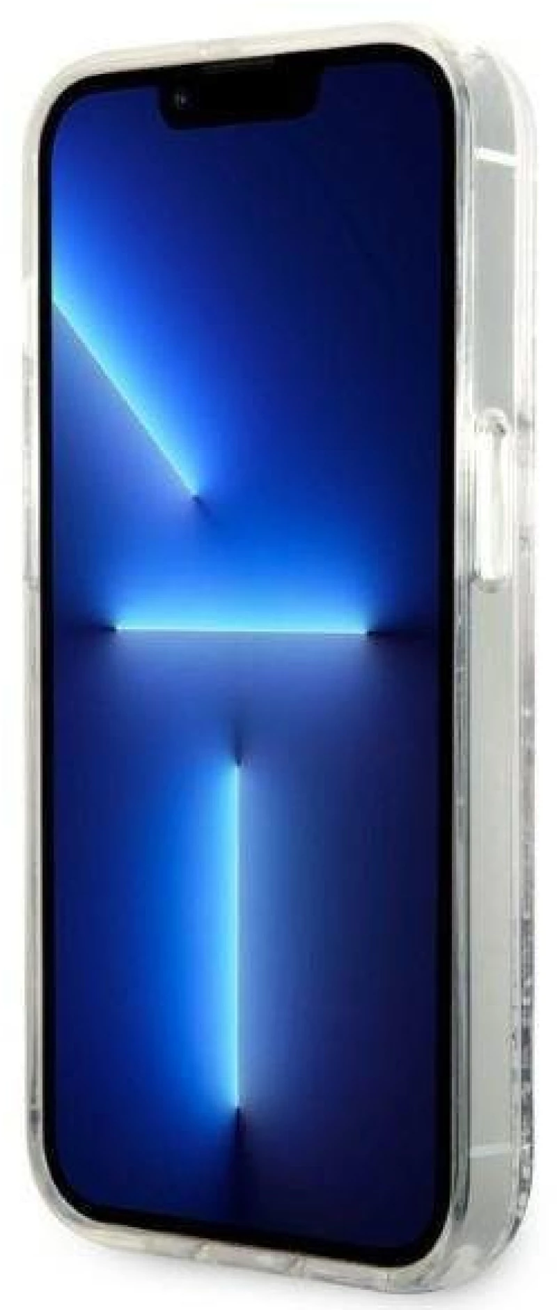 Karl Lagerfeld KLHCP14XLNHCS θήκη για iPhone 14 Pro Max 6.7" silver/silver hardcase Glitter Choupette Head*