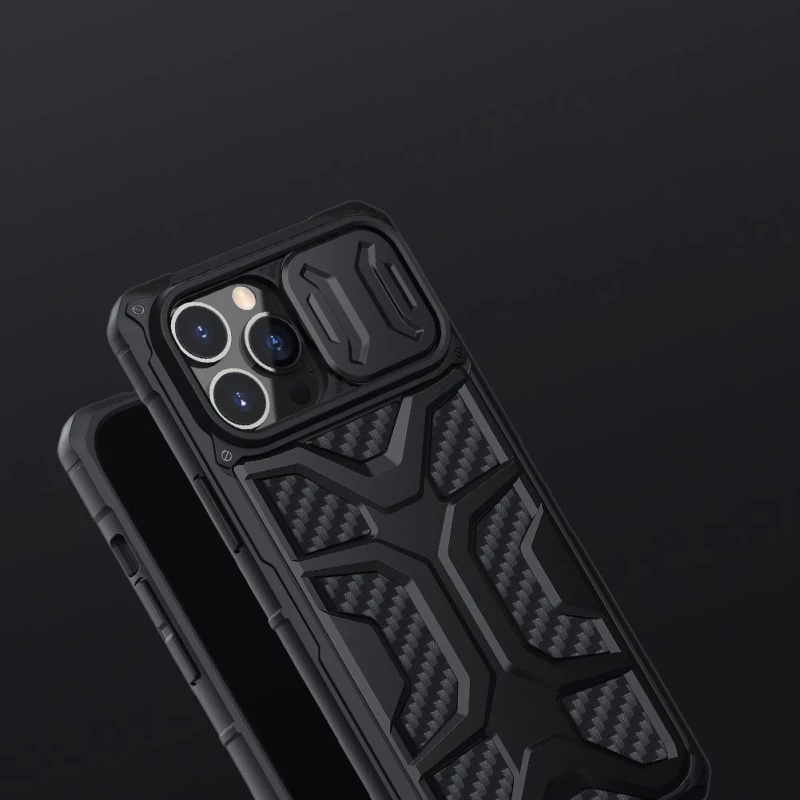 Nillkin Adventruer Case case Θήκη για iPhone 13 Pro armored cover with camera cover red*