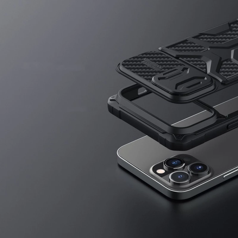 Nillkin Adventruer Case case Θήκη για iPhone 13 Pro armored cover with camera cover red*