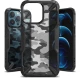 Ringke Fusion X Design durable PC Case with TPU Bumper Θήκη για iPhone 13 Pro camo black *