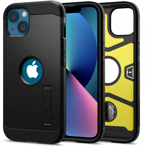 SPIGEN TOUGH ARMOR IPHONE 13 BLACK*