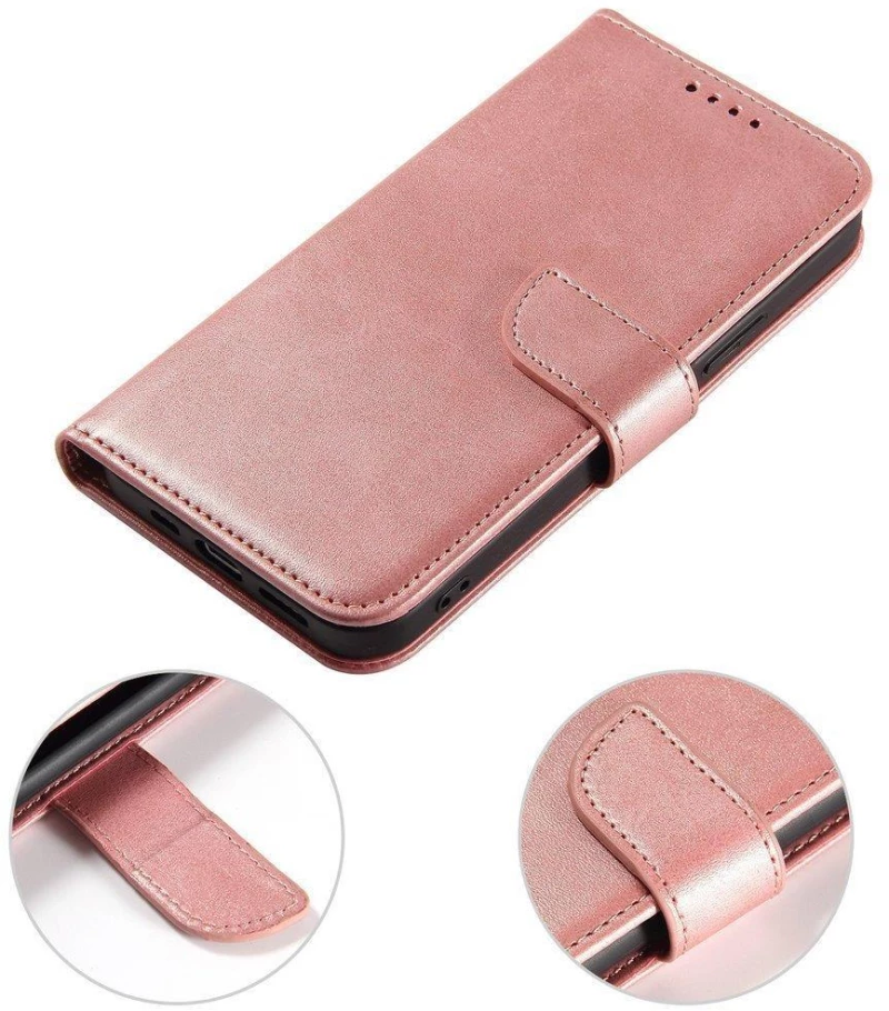 Magnet Case elegant bookcase type case with kickstand Θήκη για Xiaomi Poco M3 / Xiaomi Redmi 9T pink*