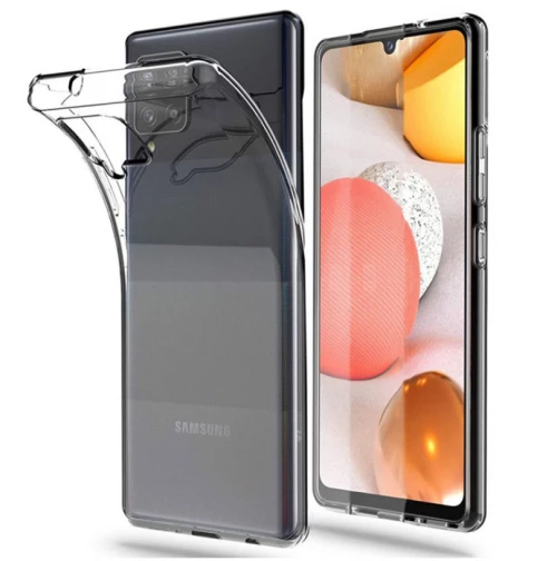 Ultra Clear 0.5mm Case Gel TPU Cover Θήκη για Samsung Galaxy A22 5G transparent