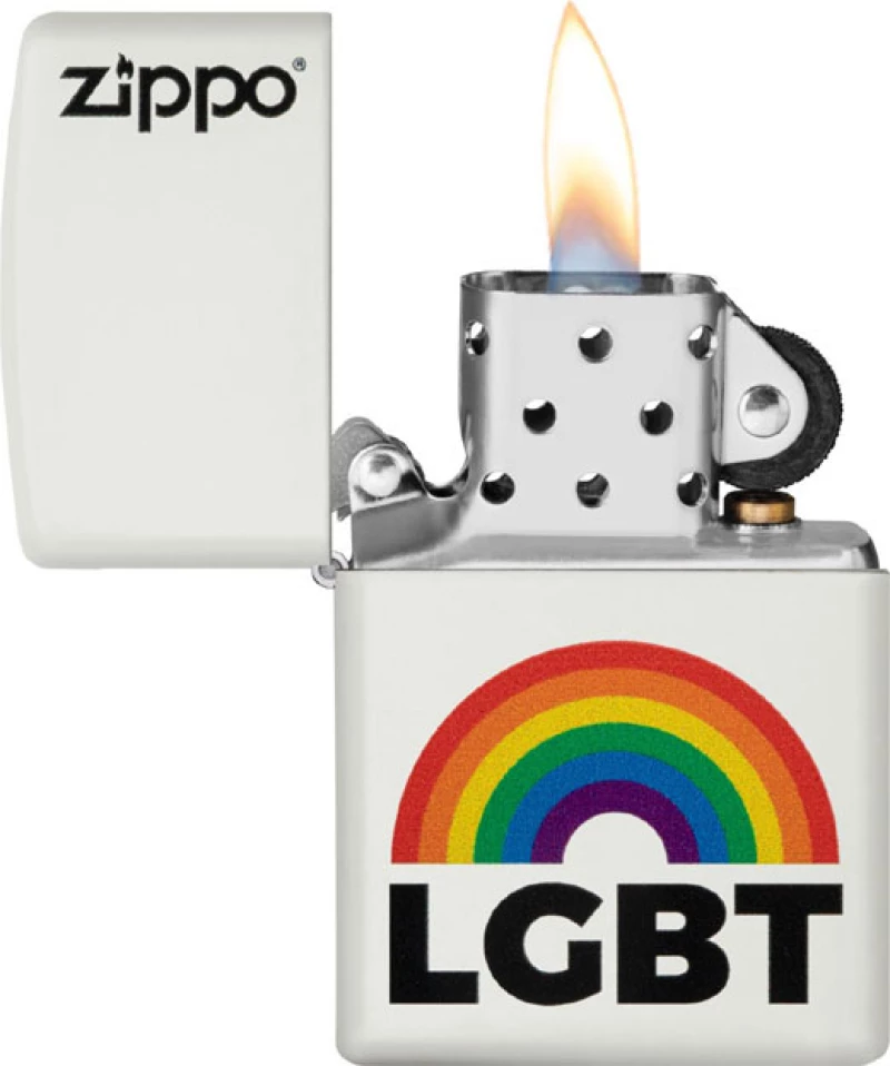 ZIPPO Αναπτήρας - Rainbow LGBT Design