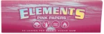 Elements Χαρτάκια Pink - 1¼ 50φ.