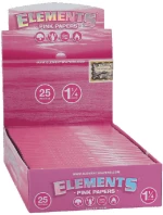 Elements Χαρτάκια Pink - 1¼ 50φ.