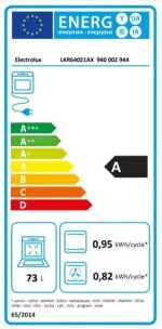 Electrolux LKR64021AX Ηλεκτρική Κεραμική Κουζίνα