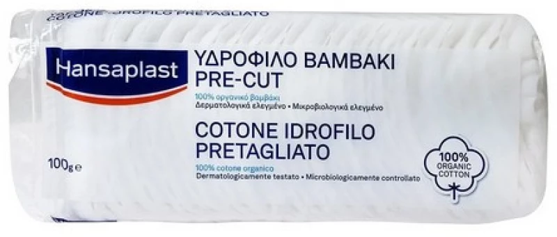 Hansaplast Cotton Pre-Cut 100gr