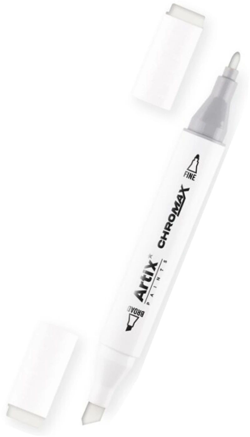 Μαρκαδόρος οινοπνεύματος Artix Chromax με διπλή μύτη Cool Grey