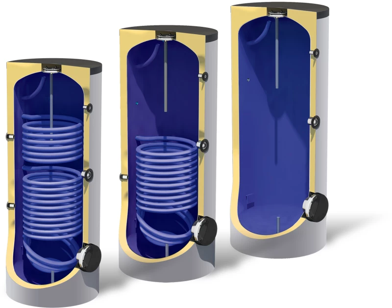 Nobel  Boiler Λεβητοστασίου Glass 160lt με 2Εναλλάκτες